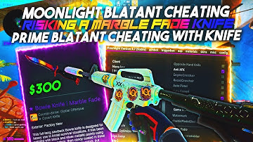RISKING A $300 MARBLE FADE KNIFE WHILE CHEATING | NO LONGER SUPPORTED | CSGO PRIME | R2GLOBAL #92