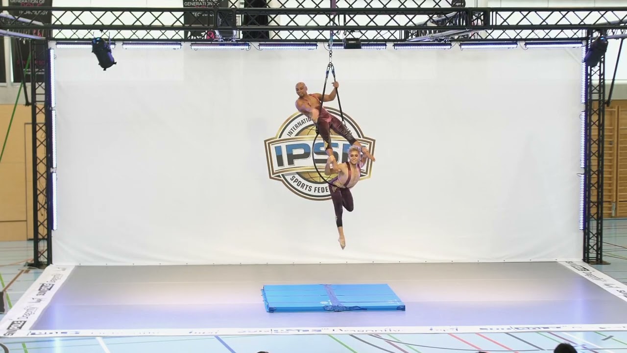 WPACS 2022 AERIAL HOOP SPORTS SENIOR DOUBLES   Sergio Chan & Alejandro Peréz Soria