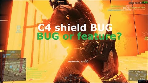 C4 Shield, is it a bug?