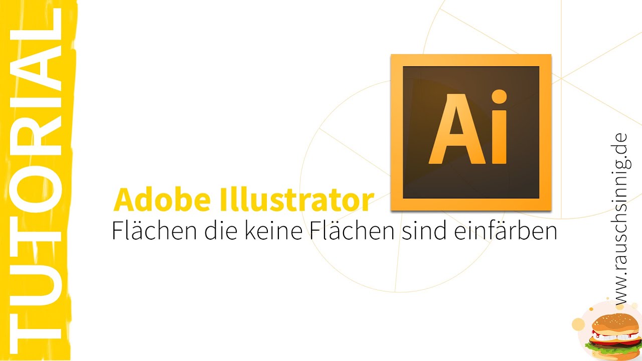  New 2020 - Adobe Illustrator - Flächen einfärben, die keine Flächen sind – Interaktiv-Malen-Werkzeug