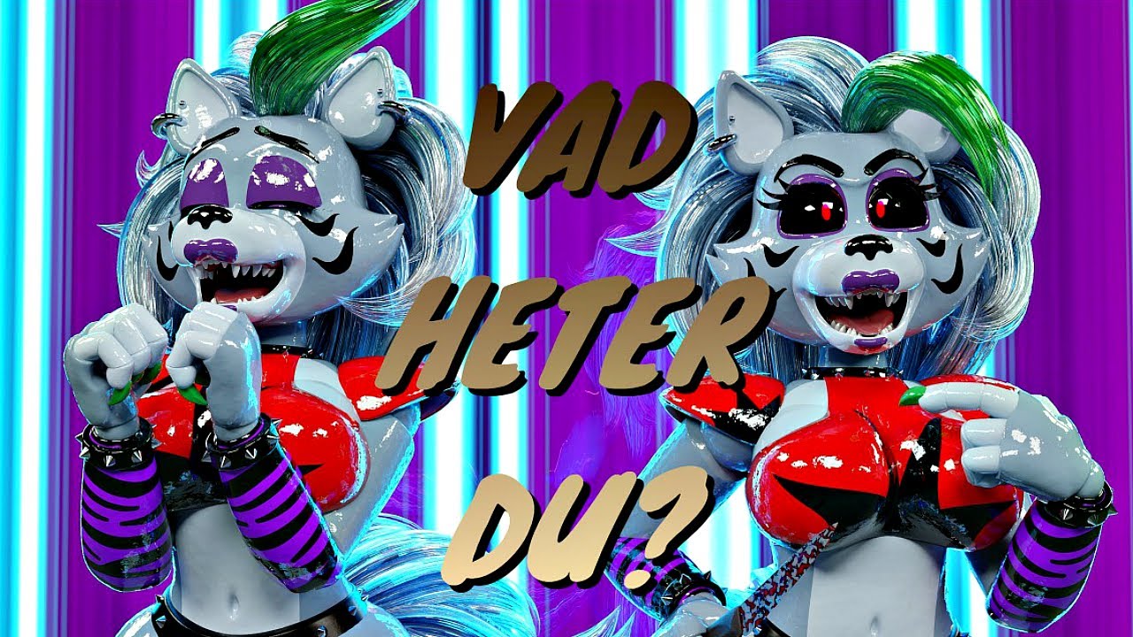 VAD HETER DU? | ROXANNE WOLF ANIMATION MEME