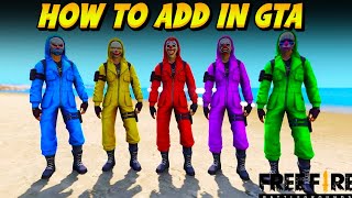 How To Make Video Like Fearless Man Ff | Full Tutorial | How To Add Dj Alok & Adam In GTA V