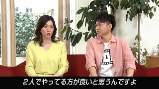 野々村友紀子＆2丁拳銃・川谷が夫婦共演！息の合った掛け合いで、小堀いらず！？　JCOM新Web動画「丁度ええ J:COM」篇