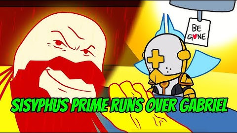 Sisyphus Prime Runs Over Gabriel Like That Deltarune Meme With Lyrics | ULTRAKILL