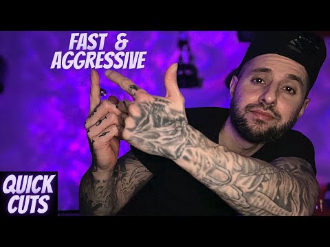 ASMR | Fast & Aggressive Random LOFI Triggers (Quick Cuts)