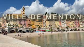 Ville de Menton, France: The Pearl of the French Riviera in 4K