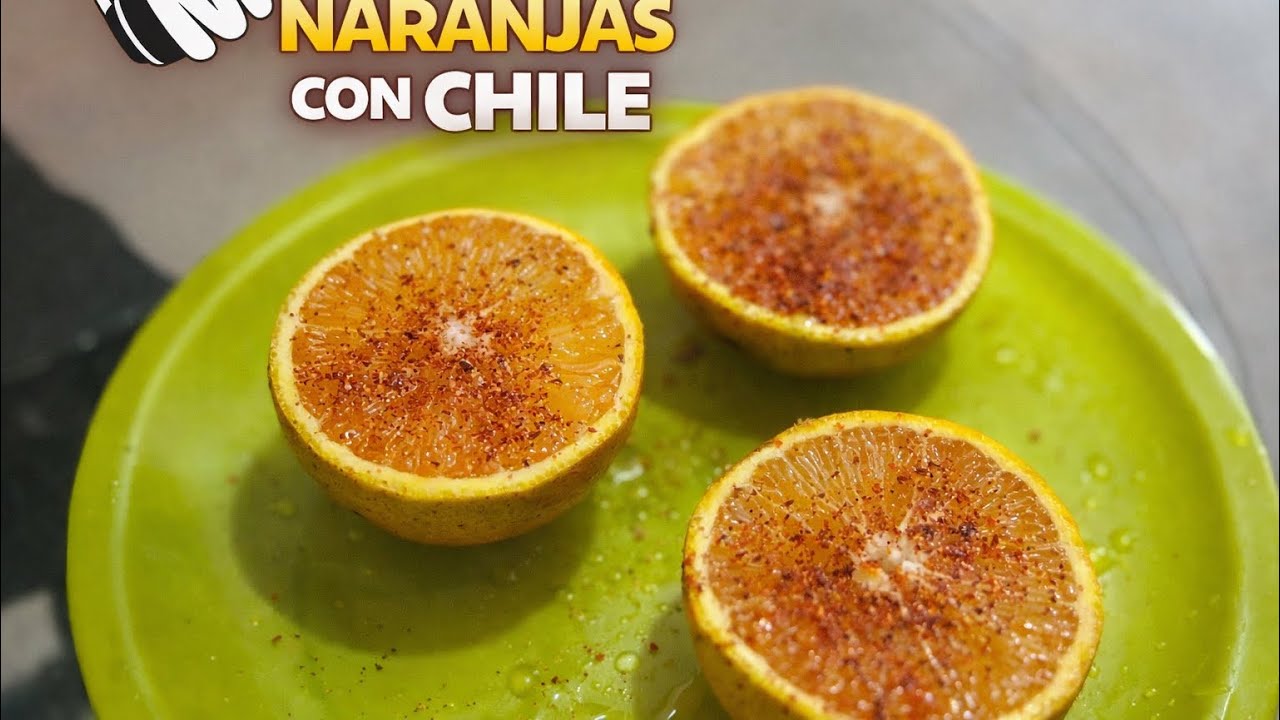 🍊🫧🩷 ASMR ESPAÑOL | COMIENDO NARANJAS CON CHILE 🥱💫🌙