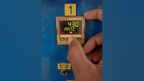 PWHT Hot-foil... Machine with attached Recorder.