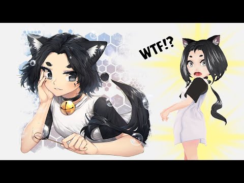 Милшу теперь VTuber (стрим)