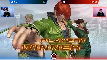 Gen D vs. N4US @ Sharkade Circuit KOFXIV 1-13-17