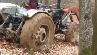 Made in Romania tractor mic remorca mare 2015