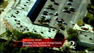1 killed, 1 hurt in shopping center shooting