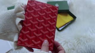 Goyard Unboxing: Molière Wallet and Churchill Cigar Case 