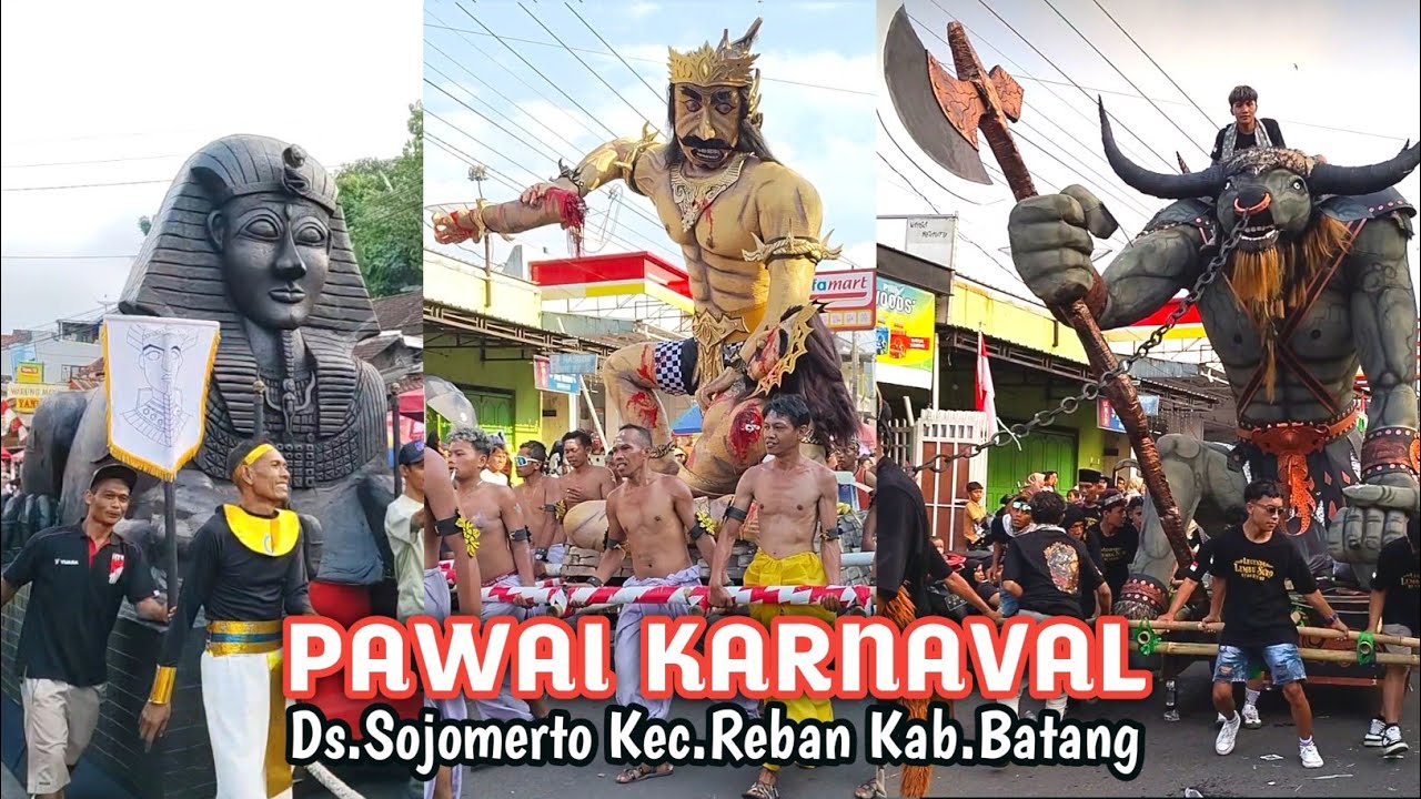 FULL PAWAI KARNAVAL DS.SOJOMERTO KEC.REBAN KAB.BATANG | #karnaval #pawai #karnafal #pawai
