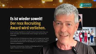 Bewerbung rexx recruiting Award 2025