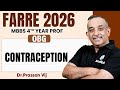 Contraception | OBG | MBBS 4th Year | Farre Series | Dr. Prassan Sir | PW MedEd