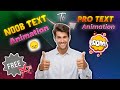Pro Text Animation: From Beginner to Expert in One Video | Smooth Text Animation &amp; Effects