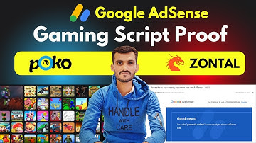 Google AdSense Gaming Script Proof | Latest Zontal Script
