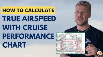 How to Calculate True Airspeed with Cruise Performance Chart - For Student Pilots