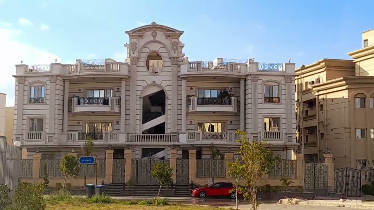 اجمل جولة بمنطقة قصور وفيلات النرجس بجانب نادي تيوليب التجمع الخامس واعرف الاسعار