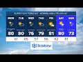 7 Weather Forecast - Monday, August 17 at Noon