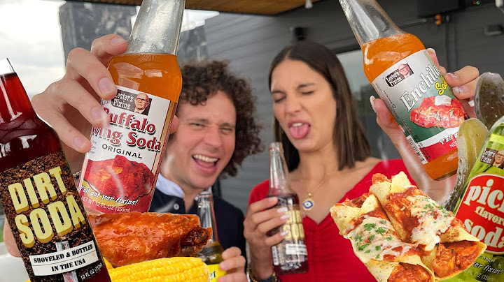 Probando las sodas MÁS ASQUEROSAS | Sabor alitas, tacos, tierra... 😱🤢