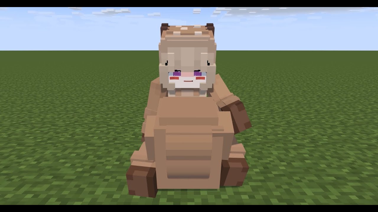 [Minecraft Vore] Same Size Vore test animation