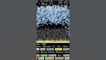 Lava being dumped into the ocean!! #gamedev #pixelart #sandboxels