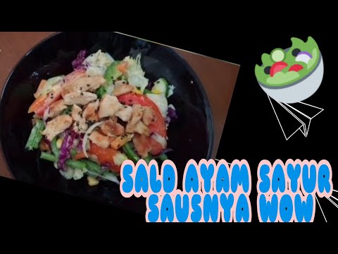 Video: Salad Ayam Dengan Biji Wijen