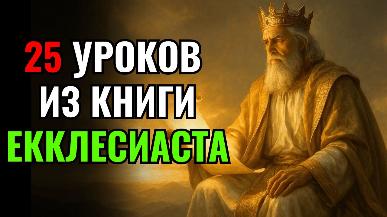 Книга Екклесиаста и смысл жизни: мудрость, которая непреходящая.