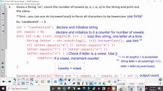 AP CS A U2 FRQ Practice Strings Net Worth