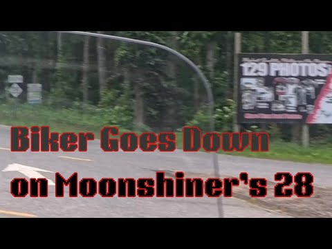 Off the Grid: Biker Goes Down on Moonshiner’s