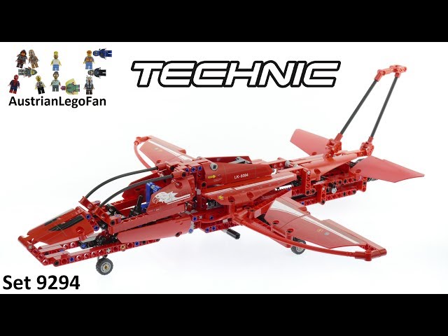 Indigenous opretholde Hver uge Lego Technic 9394 Jet Plane - Lego Speed Build Review - YouTube