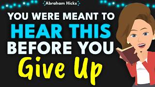 Everything You Have Ever Asked For Is Already Yours! 🎁 Abraham Hicks 2026