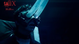 『ソウX』新ゲーム目玉吸引トラップ登場！映画『ソウX』本編映像