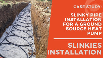 Kensa Heat Pumps - Installing Slinkies for a Ground Source Heat Pump
