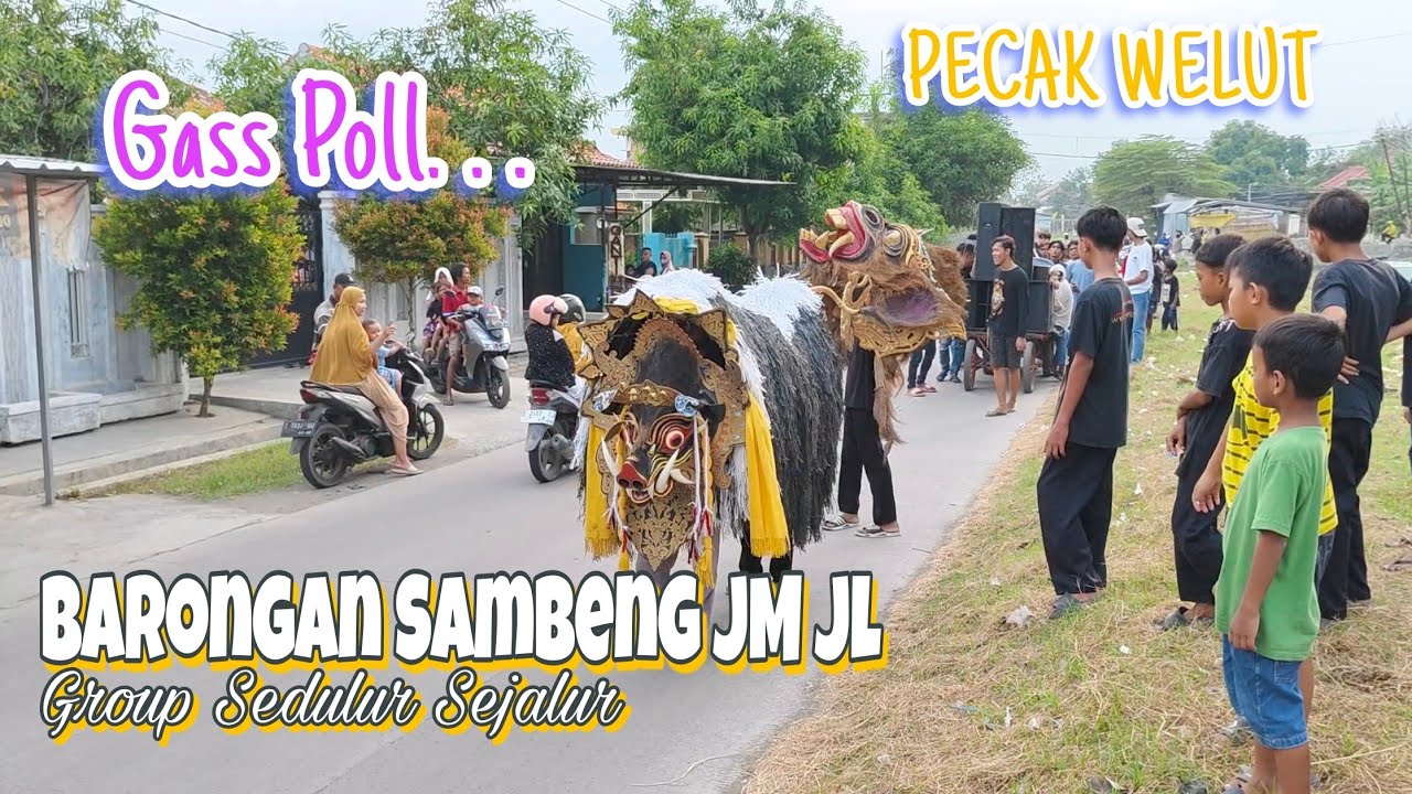 PECAK WELUT VERSI OBROG BARONGAN SAMBENG 2024