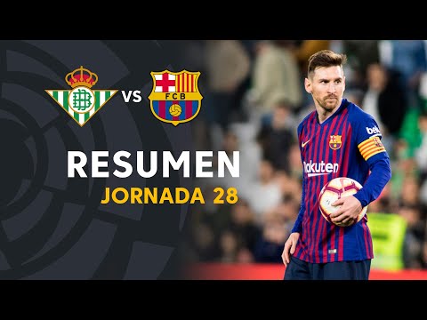 Resumen de Real Betis vs FC Barcelona (1-4)