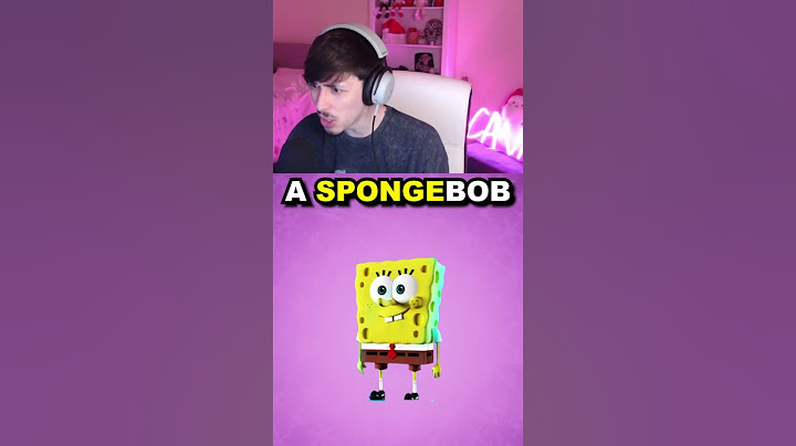 Fortnite added SPONGEBOB?!