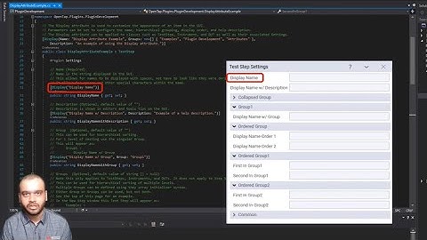 Test Steps: Using Attributes | OpenTAP