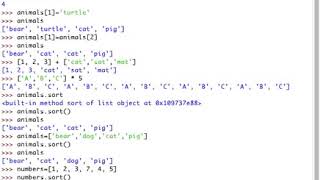 Python - Tutorial 9 - Lists & Dictionaries