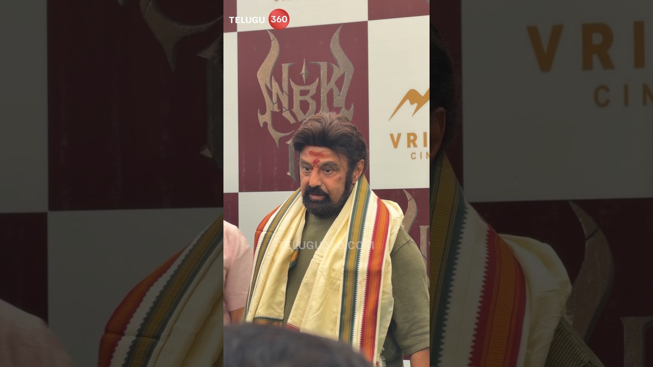 Hero Nandamuri Balakrishna at 111 Movie Opening Ceremony in Hyd  