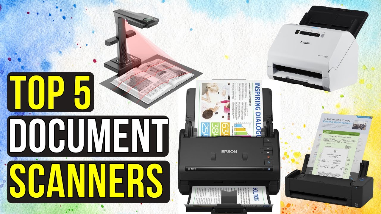 Top 5 Best Document Scanners 2026 🔥 Go Paperless Like a Pro! - YouTube