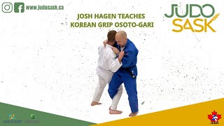 Korean Grip Osoto-gari Resimi