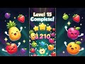 Level Up! Fruit Champion  #LevelComplete #LevelUp #PuzzleMaster #CuteProgress #GamingWin
