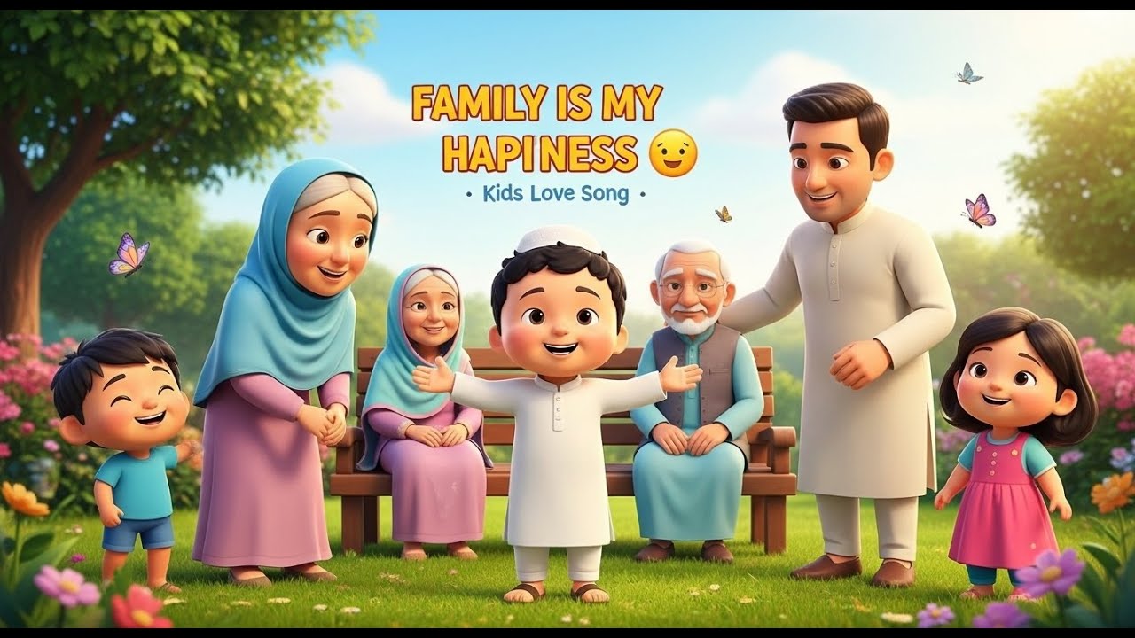 Happy Family Moments 💖 | Kids Fun & Love Song