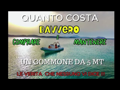 Video Quanto costa davvero comprare e mantenere un gommone da 5 mt. Quello che NESSUNO ti dice DAVVERO