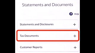 How to Get Tax Documents from Wells Fargo app
