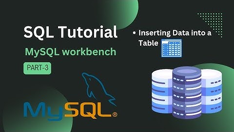 INSERT INTO | Inserting Data into a Table | SQL Tutorial | Data Analyst | #sql #mysql #database
