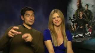 Adrianne Palicki & D.J. Cotrona Interview - G.I. Joe: Retaliation